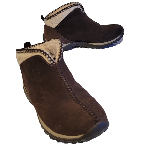 Sorel Joliette Leather Pull-on Winter booties - Picture 1 of 7